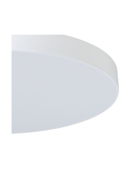 Eglo Turcona Smart Ceiling Mount Light 45cm White with Integrated LED and Remote Control