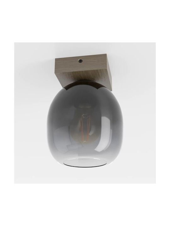 Eglo Deckenleuchte 14.5cm Gray mit Fassung E27