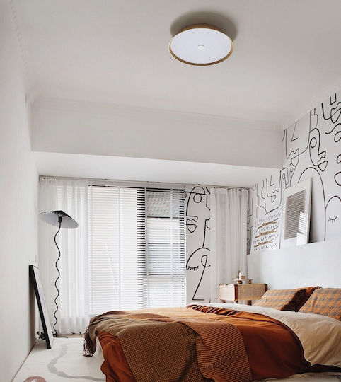 VK Lighting Plafonieră de Tavan 33buc Bej cu LED Integrat