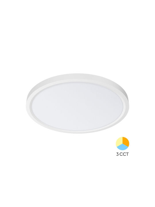 Braytron Jade Ceiling Mount Light White with Integrated LED