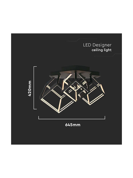 V-TAC Ceiling Mount Light White with Integrated LED