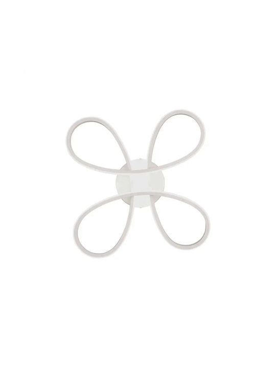 Trio Lighting Ceiling Mount Light 40cm White with Integrated LED