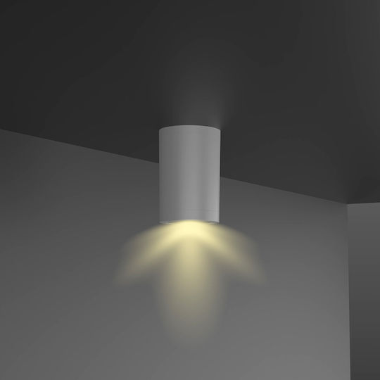 Inlight Ceiling Light 30cm Gray with Integrated LED