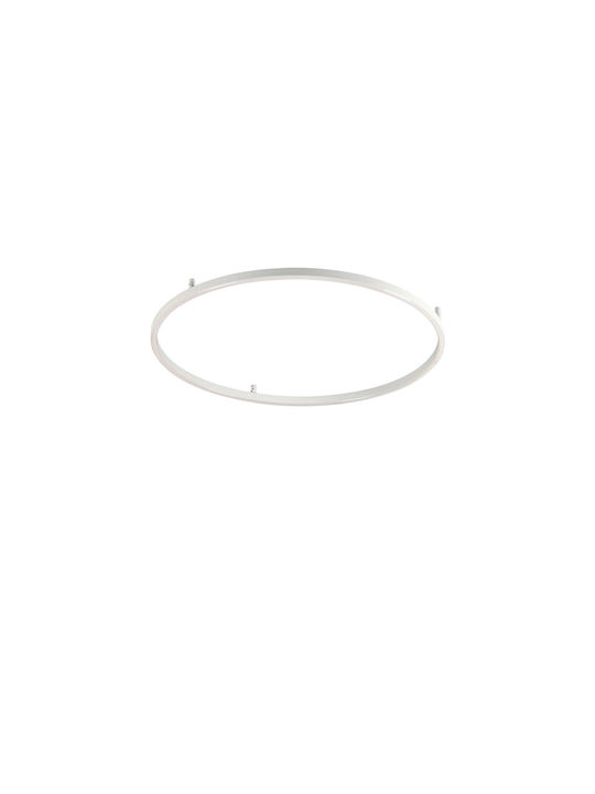 Ideal Lux Ceiling Mount Light Black with Integrated LED