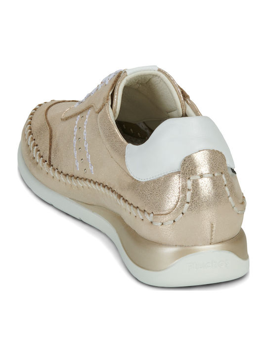 Damen Sneakers Gold