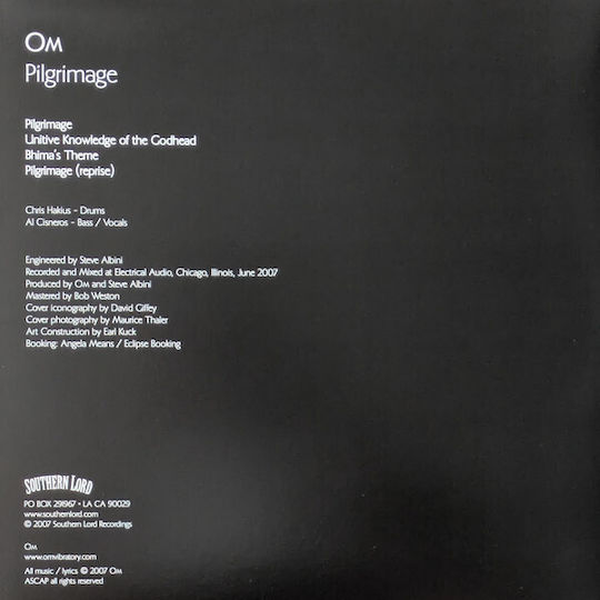 Om 8 Pilgrimage Vinyl