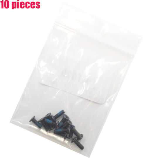 Screws Set Laptop Lenovo Ideapad 320-14isk 80xg 320-15ikb 80xl 320-15abr 80xs 330-15ikb 81de 520-15ikb 81bf 320-15ast 80xv 5s10n82242 90205118 Bottom Case Screws 2.5mm X 7mm 10pcs Code 1-bolt017
