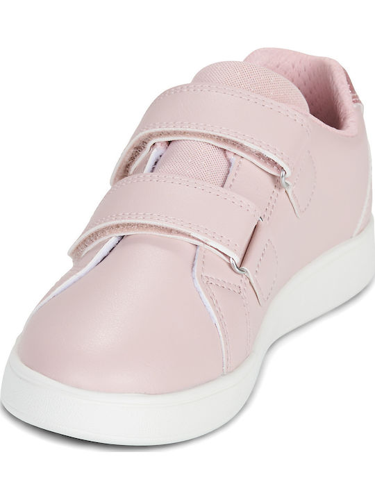 J Eclyper Kinder Sneaker Anatomisch mit Bügel- und Schleifenverschluss Rosa