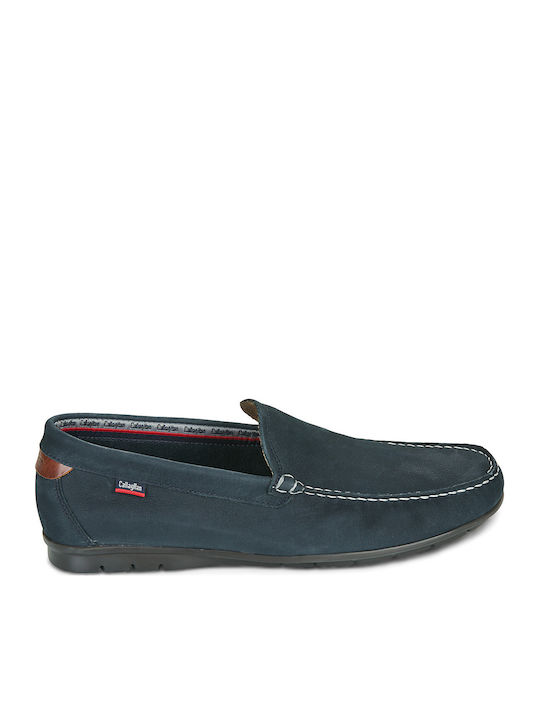 Herren Mokassins in Blau Farbe