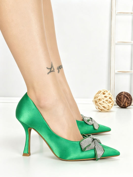 Heels with High Heel Green