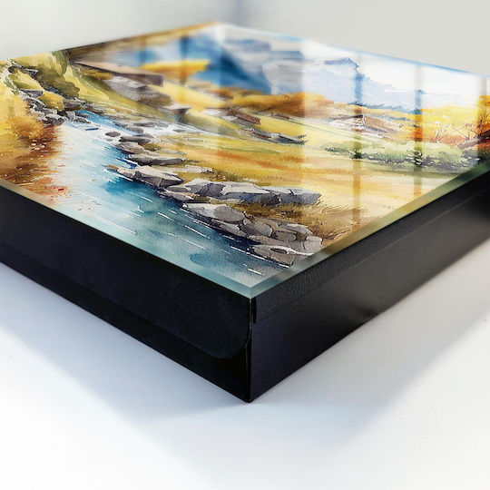 Tulup Agățătoare Chei De Perete Metalică 50 Compartimente 30x30x5cm