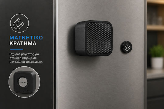 Powertech Bluetooth Speaker 5W Black PT-1626