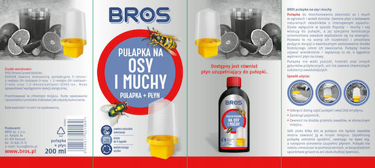 Bros Trap for Wasps Flies 200ml