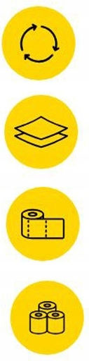 Private Label Tissue Toilettenpapier 24 Rollen 2 Lagen