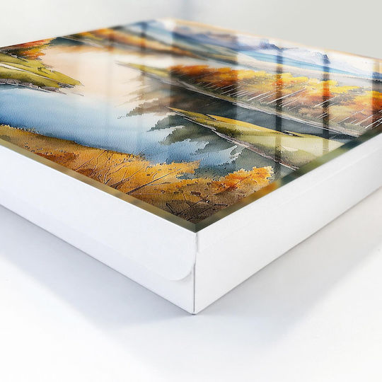 Tulup Металик Стенна Ключалка 50 Места 30x30x5см