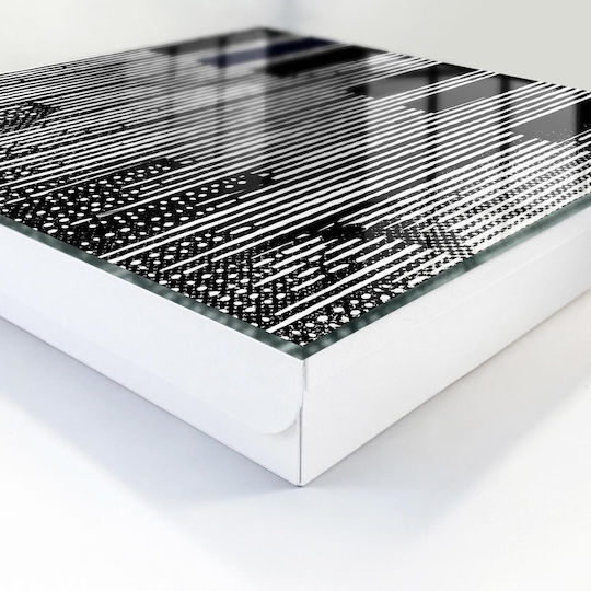 Tulup Металик Стенна Ключалка 50 Места 30x30x5см