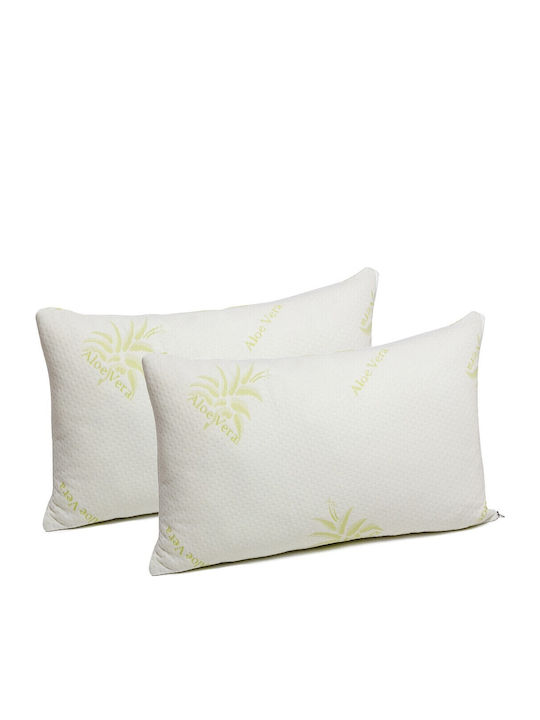 Green Future Aloe Vera Μαξιλάρι Ύπνου Memory Foam 50x70cm 2τμχ