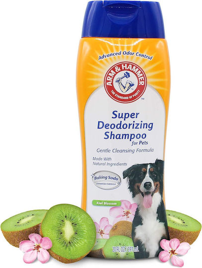 Șampon Balsam 2 1 Pentru Câini Arm & Hammer Curățare Eficientă Bicarbonat De Sodiu Fără Lacrimi Aromă De Kiwi 591 Ml