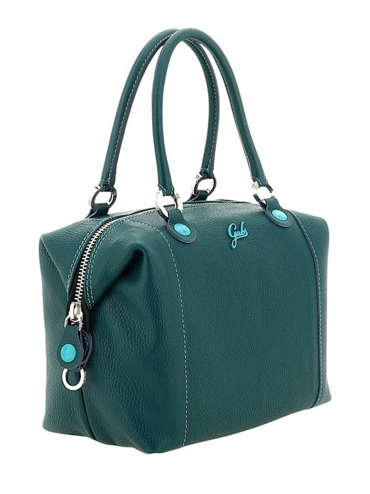 G3 Plus Size F/W 26-27 Leather Women's Shopper Bag Green