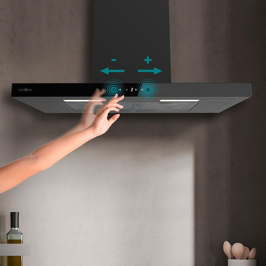 Cecotec Bolero Flux TT 704400 Chimney Hood 70cm Black