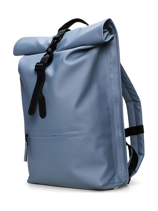 Rains Rolltop Rucksack Μπλε