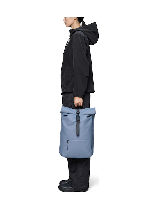 Rains Rolltop Rucksack Μπλε