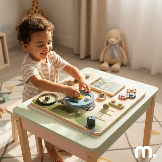 Mamabrum Τιμόνι από Ξύλο για 18+ Μηνών