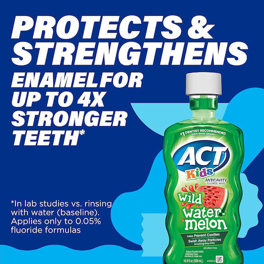 Act Act Kinder Mundspülung Ohne Alkohol 500ml