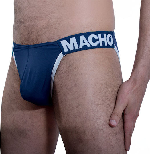 Macho Underwear Slip Sexy Barbatesc Albastru