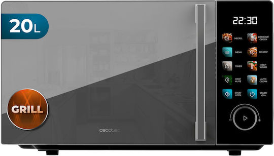 Cecotec Proclean 6130 Φούρνος Μικροκυμάτων με Grill 20lt Μαύρος