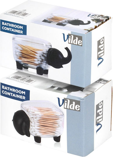 Vilde Επιτραπέζια Θήκη για Βαμβάκι Πλαστική Διάφανη 5900670109438