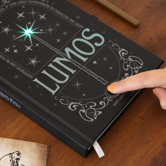 Grupo Erik Harry Potter Lumos Maxima Бележник A5 Сив