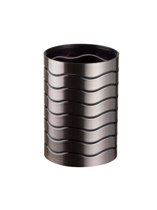 Bisk Getränkehalter Glas Silber