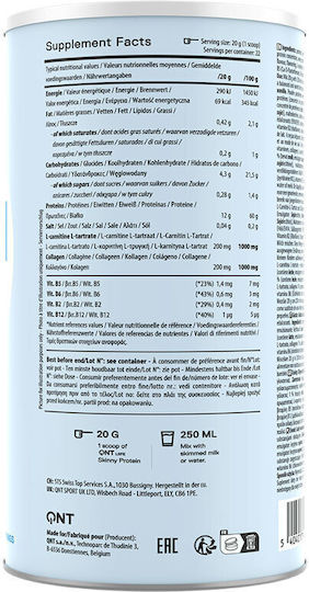 QNT Easy Body Skinny Protein Protein Whey with Flavor Vanilla Ice Cream 450gr