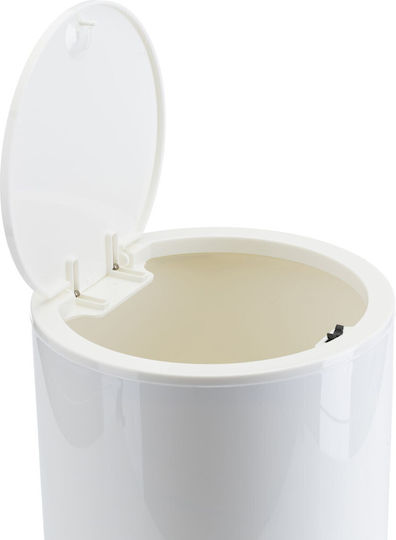 HowHomely Badezimmerzubehör-Set Kunststoff Weiß 5 Stück