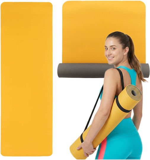 Bodhi Măture De Exerciții Yoga Portocalii (183x61cm)