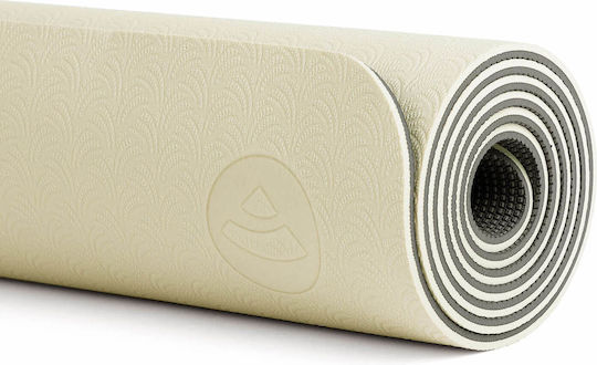 Bodhi Στρώμα Γυμναστικής Yoga Μπεζ (183x61cm)