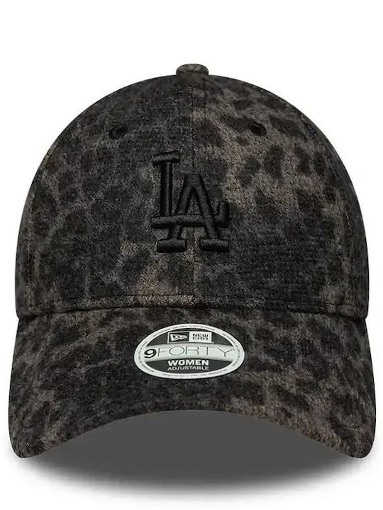 New Era La Dodgers Дамски Mlb Cosy Leopard 9forty Регулируема Шапка Polyester Черна 60915728 New Era La Dodgers Дамски Mlb Cosy Leopard 9forty Регулируема Шапка Polyester Черна 60915728