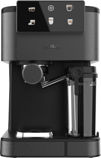 Cecotec Power Espresso ColdBrew Latte Dark Espresso Machine 1350W 20bar Pressure for Cappuccino Black 108988
