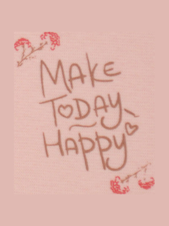 Energiers Make Today Happy Плетена Оранжева Шапка Energiers Make Today Happy Плетена Оранжева Шапка