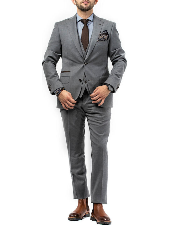 Winter Men's Suit Grey