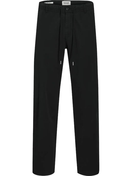 Herrenhosen Elastisches Schwarz