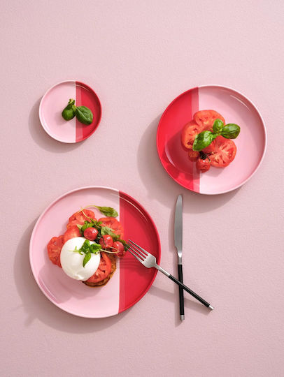 ASA Selection Joy Servierplatte aus Porzellan Rote 26,5cm