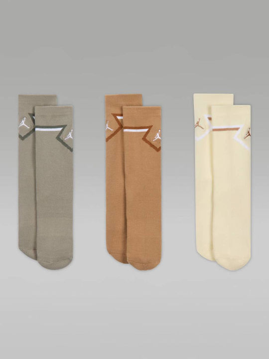 Nike Jordan Kindersocken Diamond Coconut Milk 3er-Pack