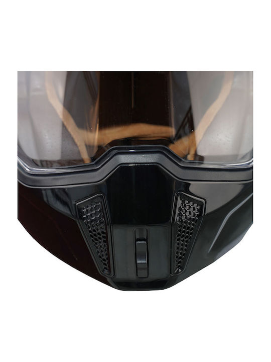 ByCity 180 Tech II Gloss Black Motorcycle Helmet Full Face ECE 22.06 1700gr