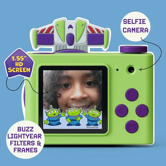 Disney Buzz Lightyear Детски фотоапарат Зелен
