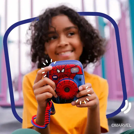 Marvel Spider-Man Kids Camera 48MP Full HD (1080p) with Thermal Printing Multicolour