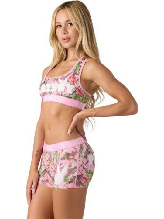 Women's Pink Sports Bra