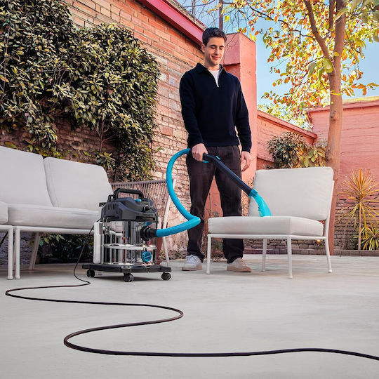 Cecotec Pro Conga CarpetClean 20000 Pro Ultra Aspirator Umed-Uscat 1600W cu Recipient din Inox 20lt Argintiu
