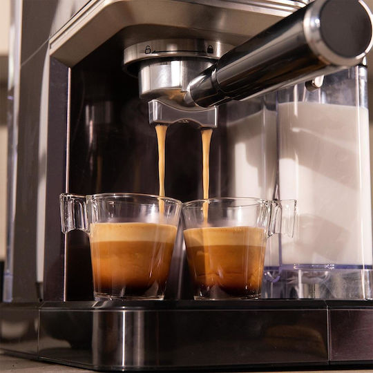 Cecotec Еспресо машина 1350W 20bar налягане за Cappuccino Черна 108987